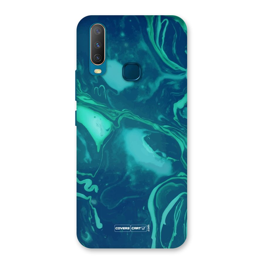 Jazzy Green Marble Texture Back Case for Vivo Y11