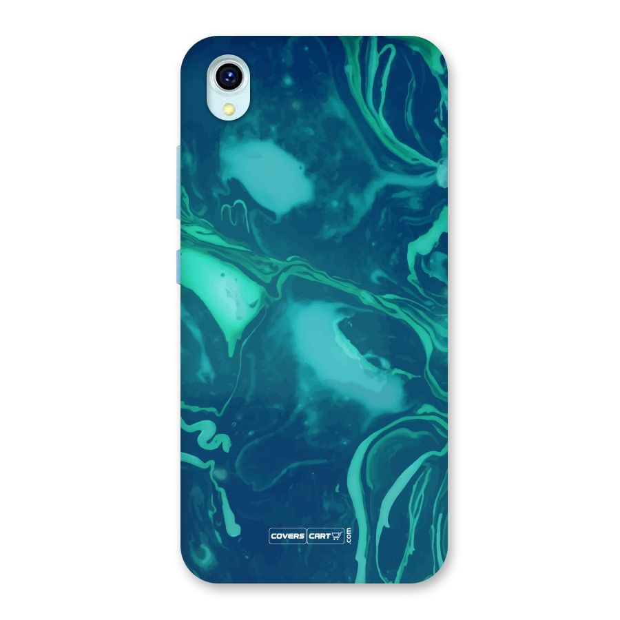 Jazzy Green Marble Texture Back Case for Vivo Y1s