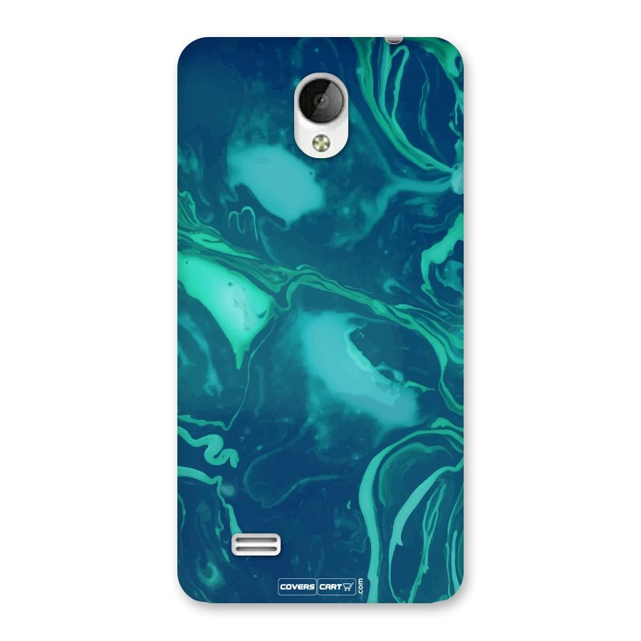 Jazzy Green Marble Texture Back Case for Vivo Y21