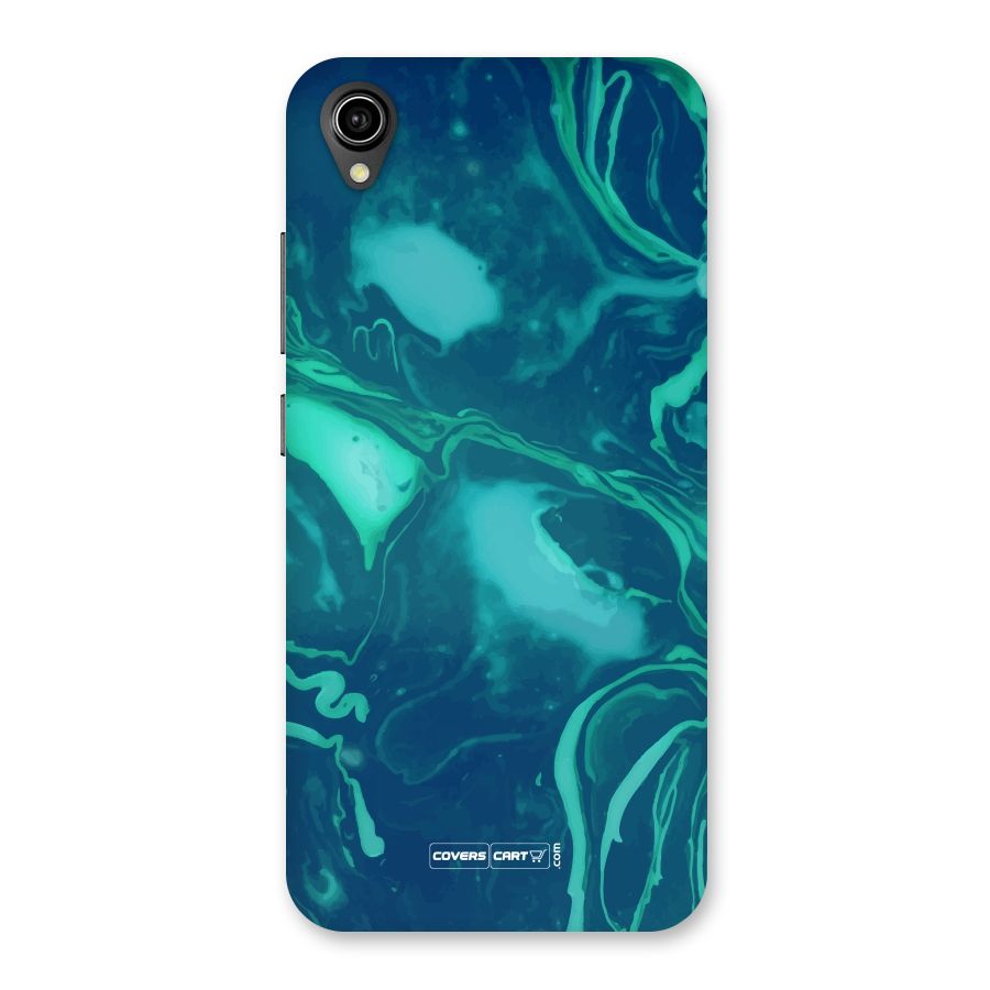 Jazzy Green Marble Texture Back Case for Vivo Y90