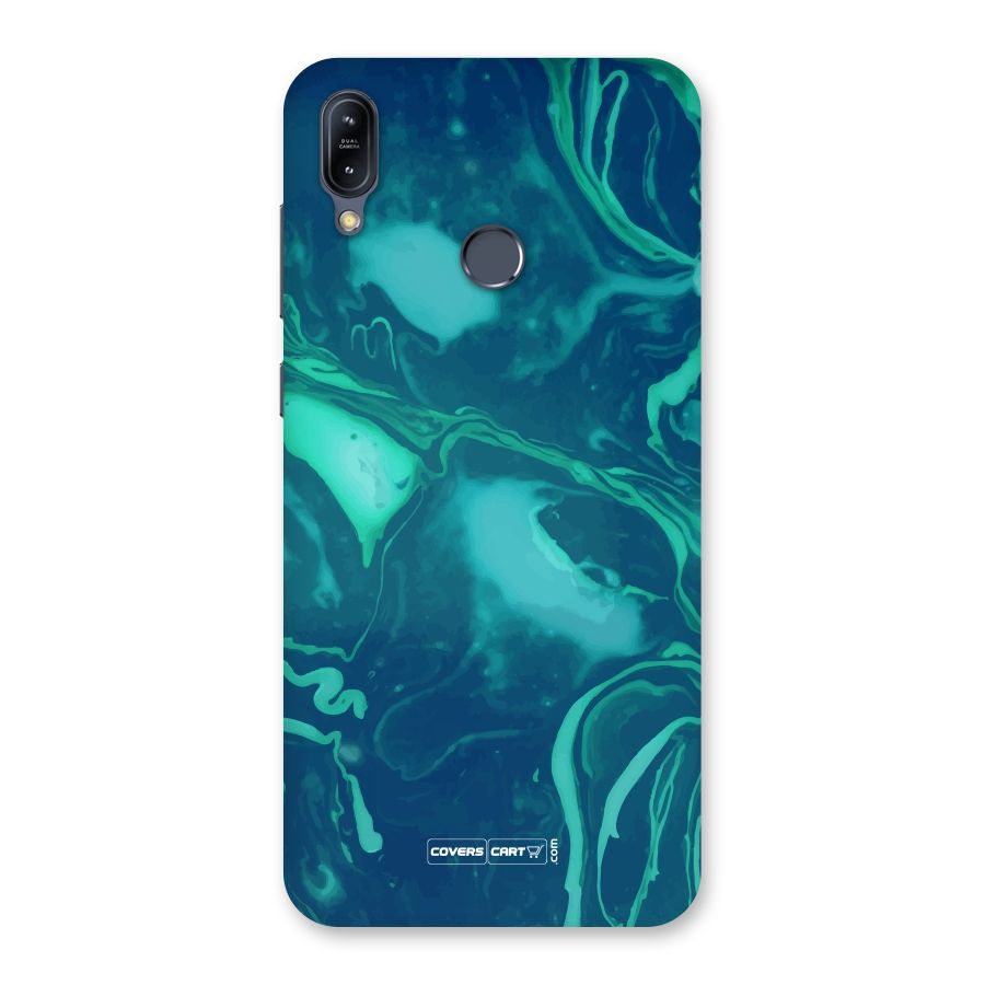 Jazzy Green Marble Texture Back Case for Zenfone Max M2