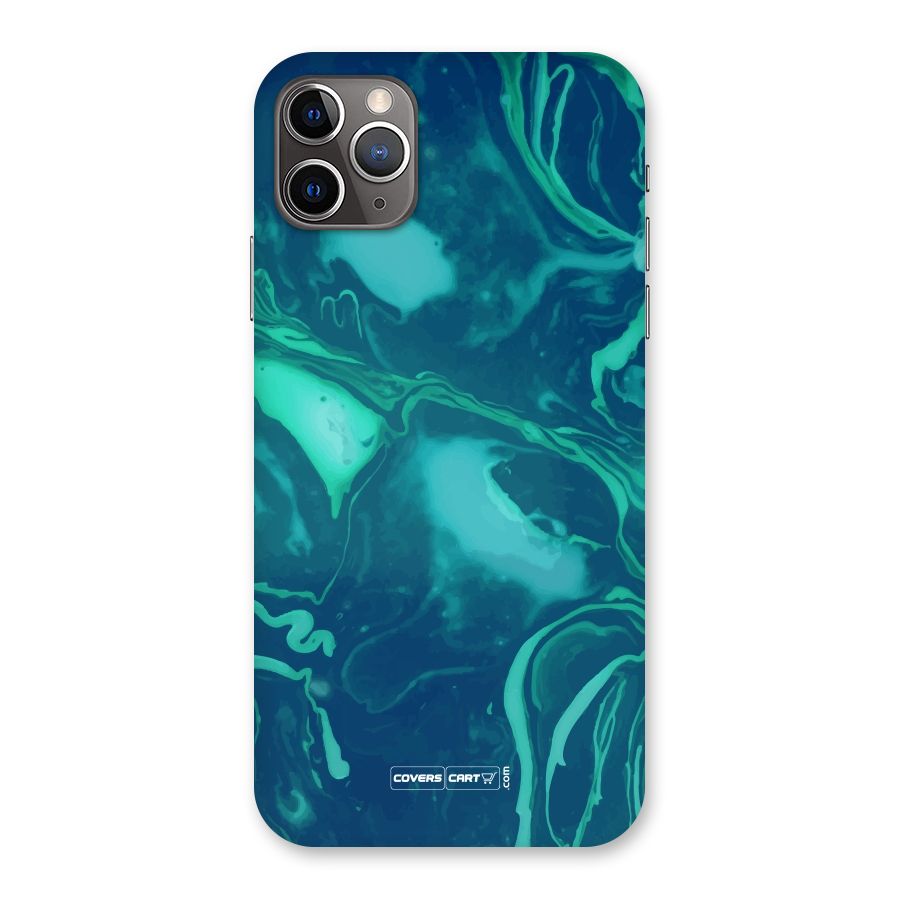 Jazzy Green Marble Texture Back Case for iPhone 11 Pro Max