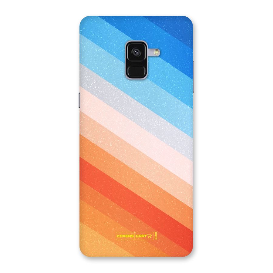 Jazzy Pattern Back Case for Galaxy A8 Plus