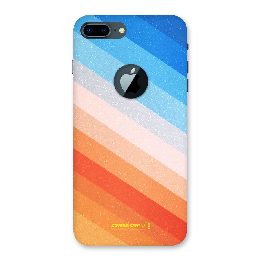 Jazzy Pattern Back Case for iPhone 7 Plus Logo Cut
