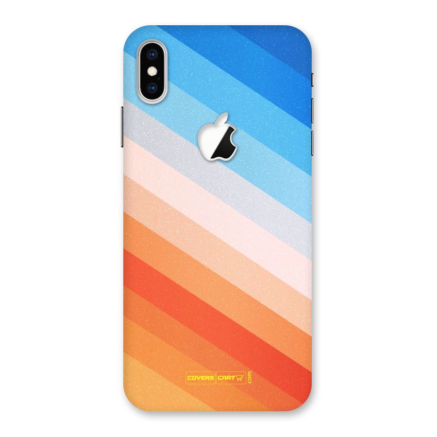 Jazzy Pattern Back Case for iPhone XS Max Apple Cut