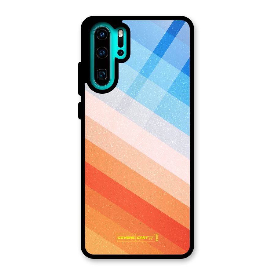 Jazzy Pattern Glass Back Case for Huawei P30 Pro