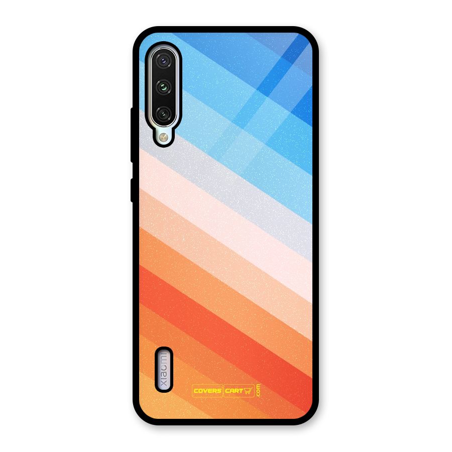 Jazzy Pattern Glass Back Case for Mi A3
