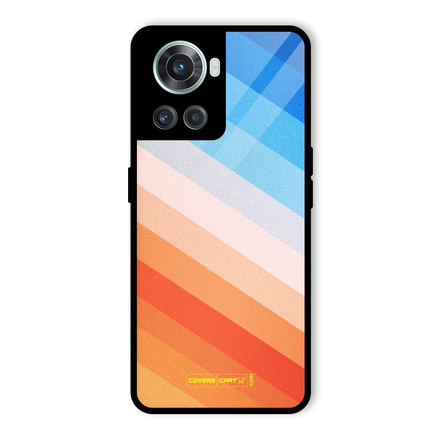 Jazzy Pattern Glass Back Case for OnePlus 10R