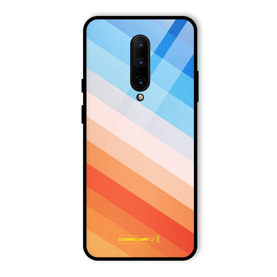 Jazzy Pattern Glass Back Case for OnePlus 7 Pro