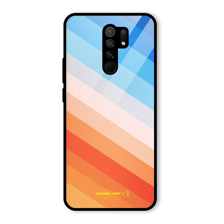 Jazzy Pattern Glass Back Case for Poco M2