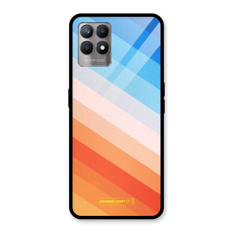 Jazzy Pattern Glass Back Case for Realme Narzo 50