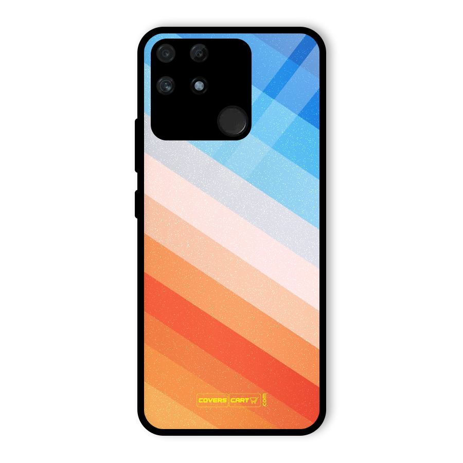 Jazzy Pattern Glass Back Case for Realme Narzo 50A