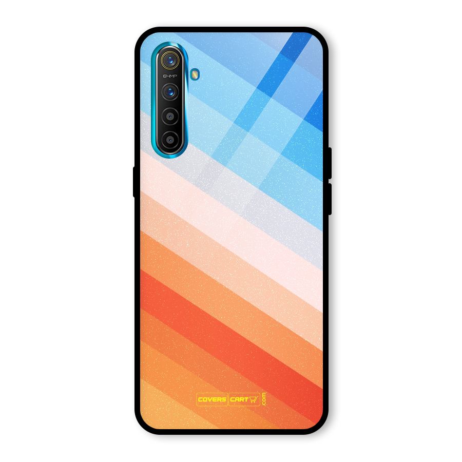 Jazzy Pattern Glass Back Case for Realme X2