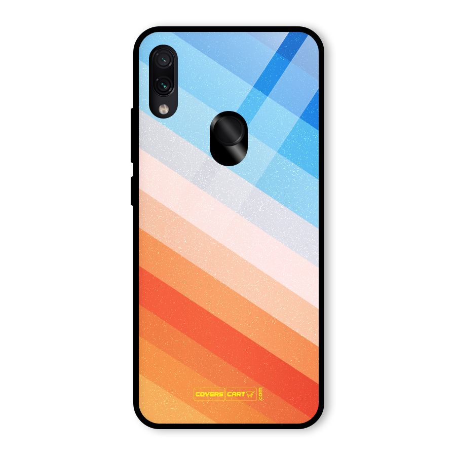 Jazzy Pattern Glass Back Case for Redmi Note 7 Pro