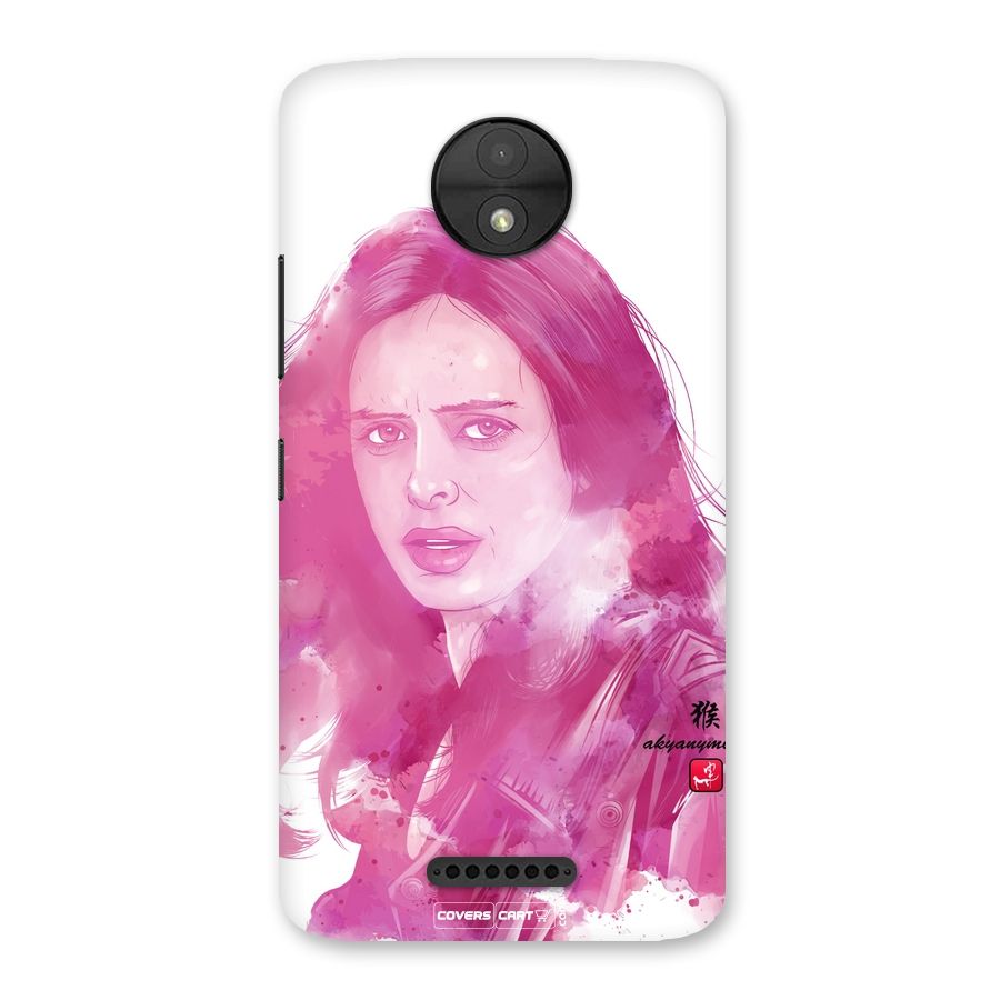 Jessica Jones Artwork Back Case for Moto C