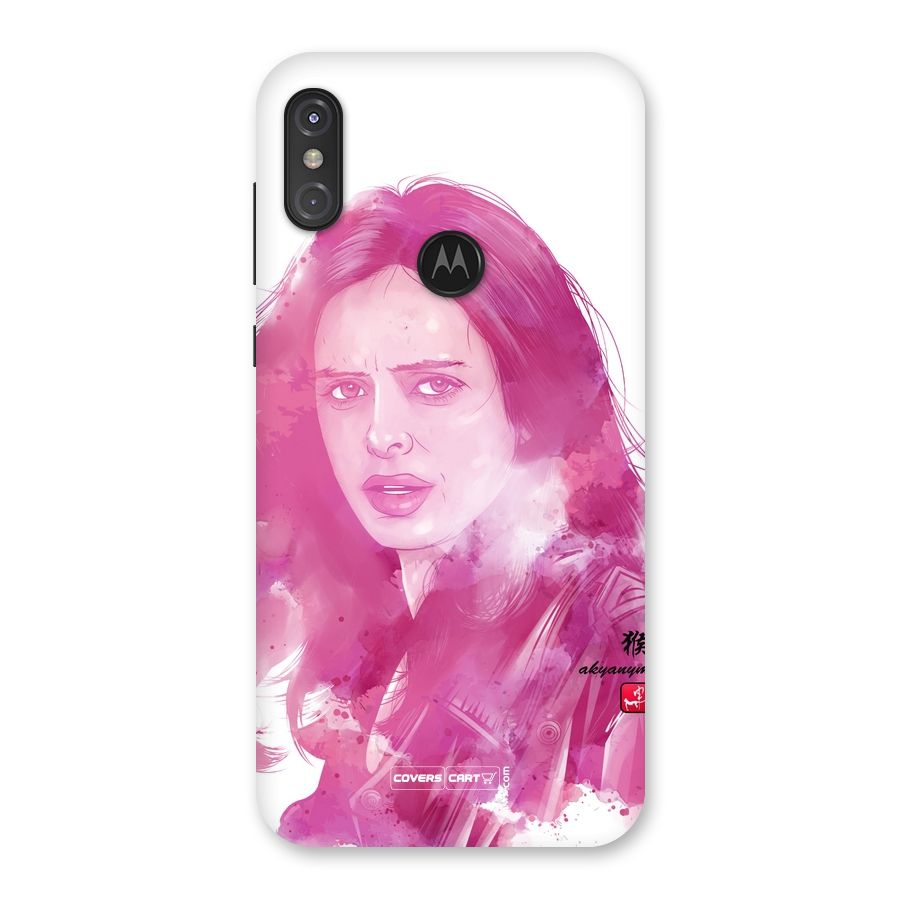 Jessica Jones Artwork Back Case for Motorola One Power