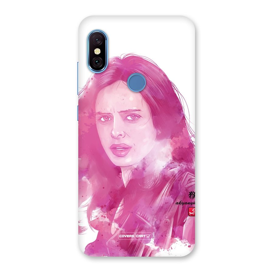 Jessica Jones Artwork Back Case for Redmi Note 6 Pro