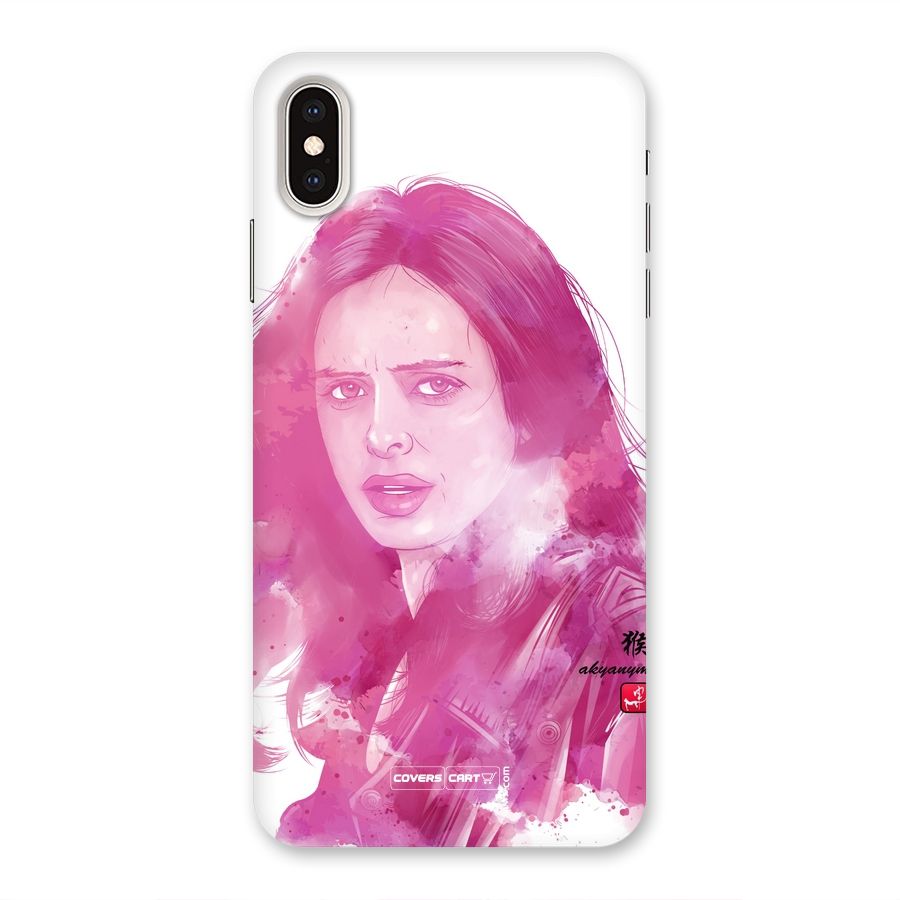 Jessica Jones Artwork Back Case for iPhone XS Max