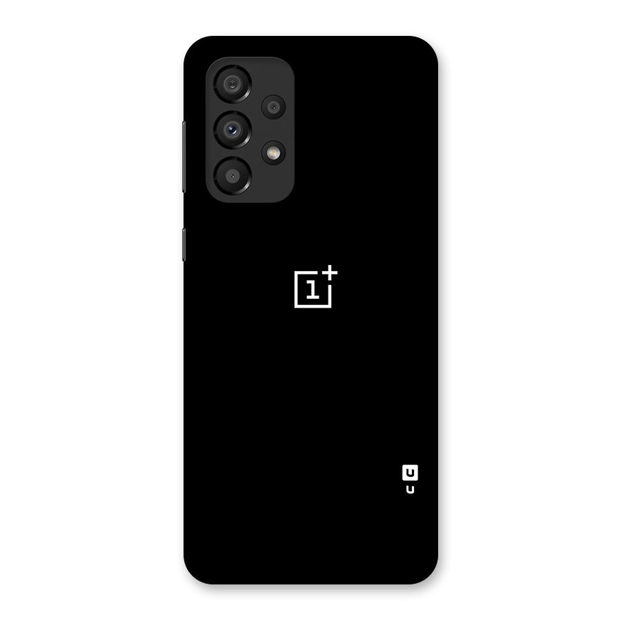 Jet Black OnePlus Special Back Case for Galaxy A33 5G