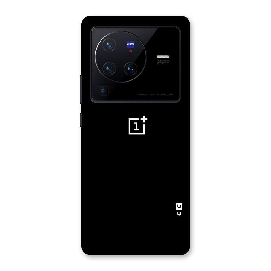 Jet Black OnePlus Special Back Case for Vivo X80 Pro