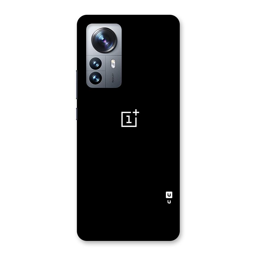Jet Black OnePlus Special Back Case for Xiaomi 12 Pro