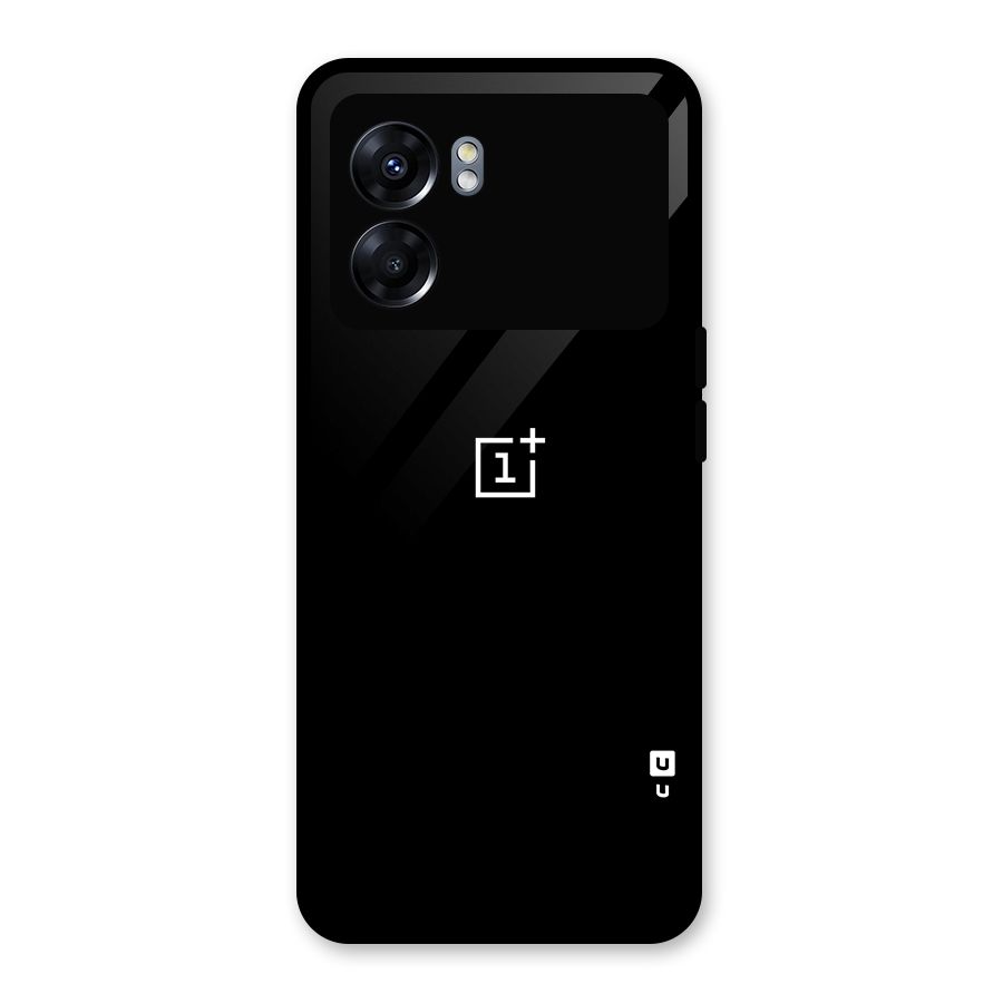 Jet Black OnePlus Special Glass Back Case for Oppo K10 5G