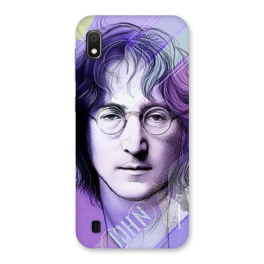 John Lennon Artwork Back Case for Galaxy A10
