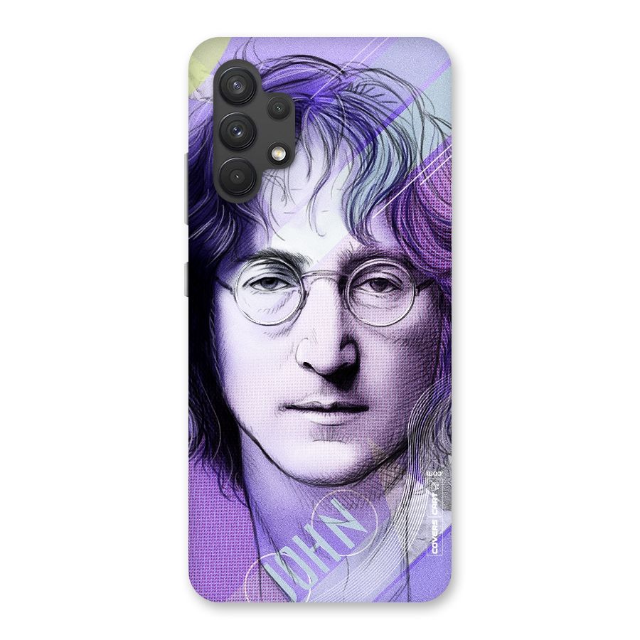 John Lennon Artwork Back Case for Galaxy A32