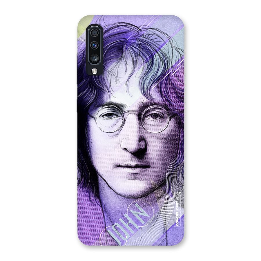 John Lennon Artwork Back Case for Galaxy A70