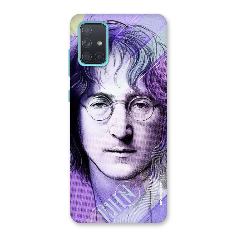 John Lennon Artwork Back Case for Galaxy A71