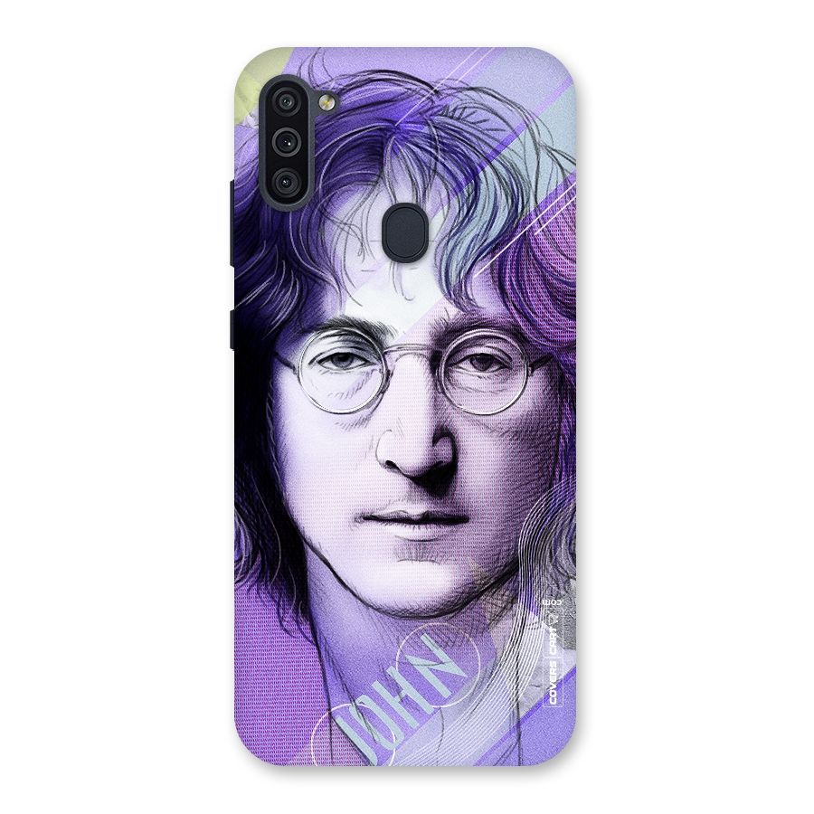John Lennon Artwork Back Case for Galaxy M11