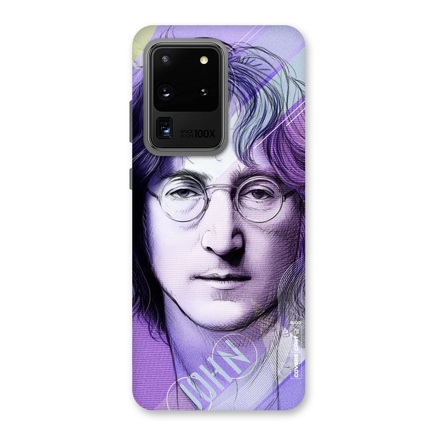 John Lennon Artwork Back Case for Galaxy S20 Ultra