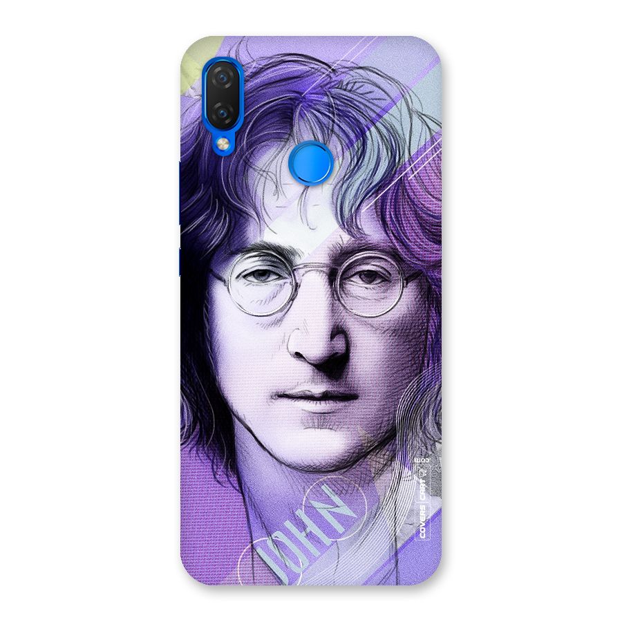 John Lennon Artwork Back Case for Huawei P Smart+