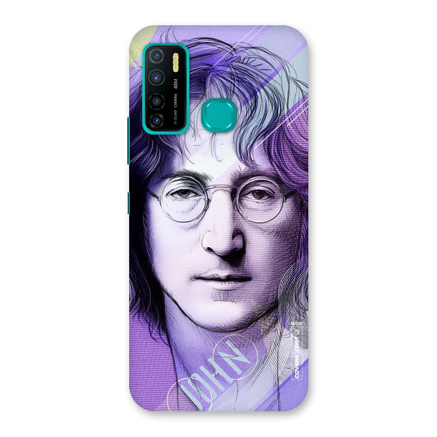 John Lennon Artwork Back Case for Infinix Hot 9 Pro
