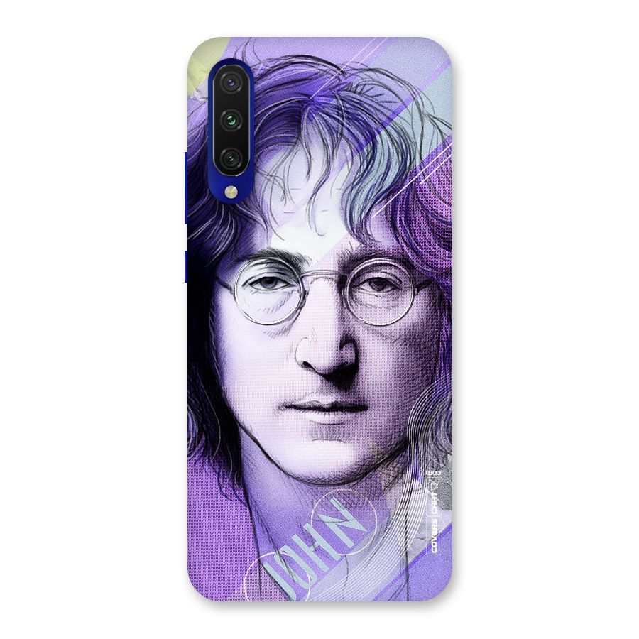John Lennon Artwork Back Case for Mi A3