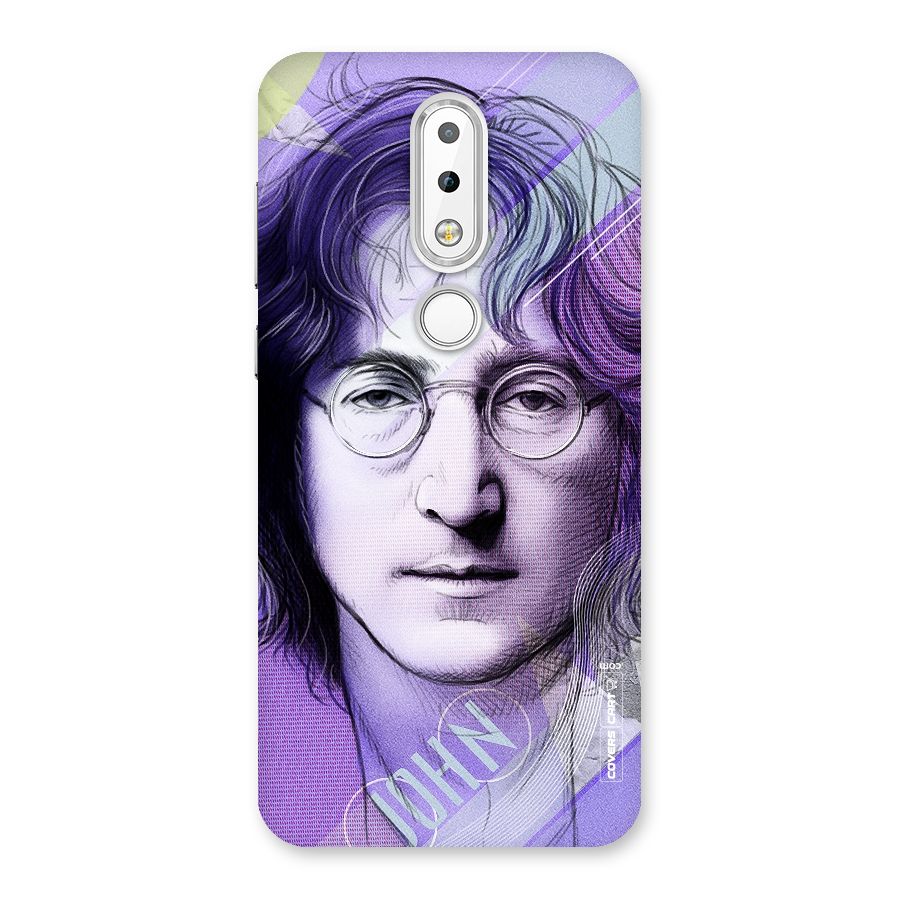 John Lennon Artwork Back Case for Nokia 6.1 Plus