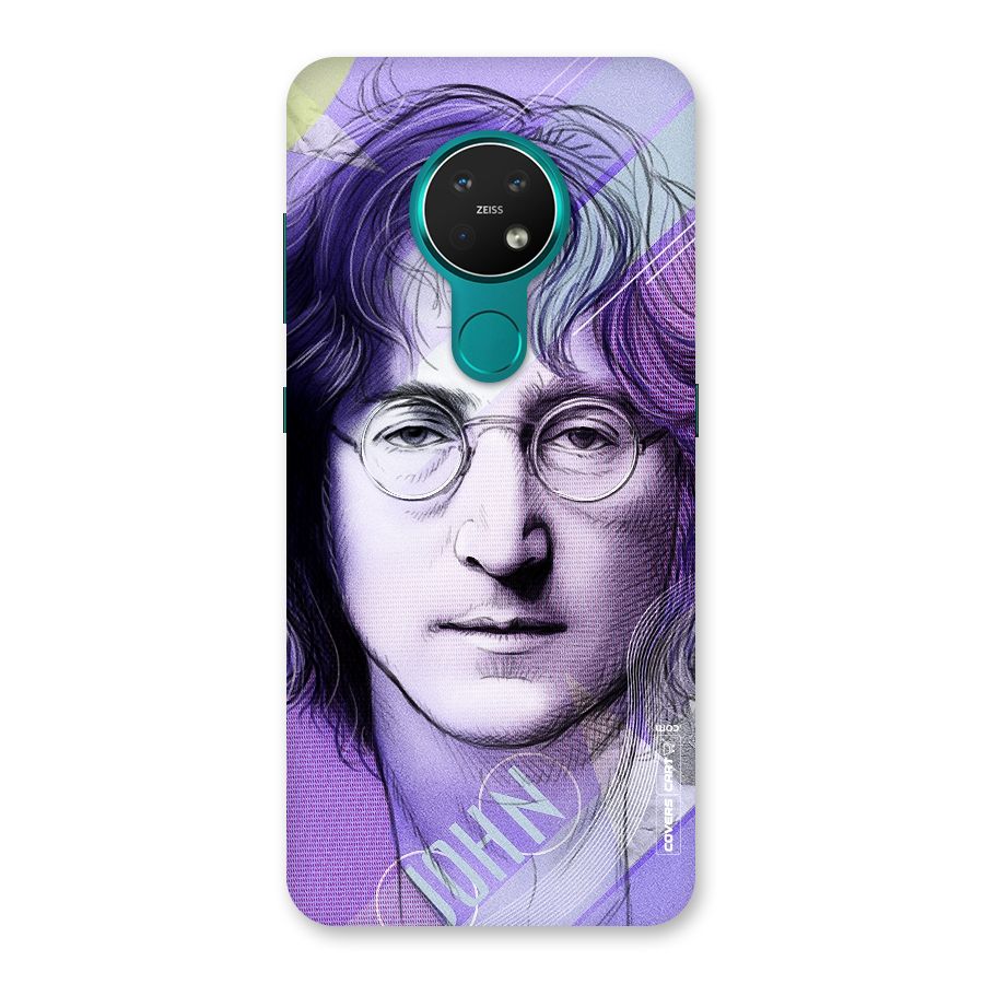 John Lennon Artwork Back Case for Nokia 7.2