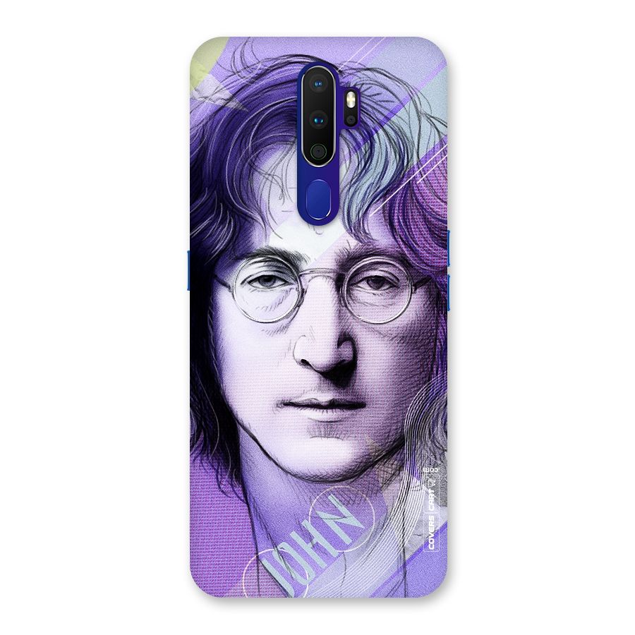 John Lennon Artwork Back Case for Oppo A9 (2020)
