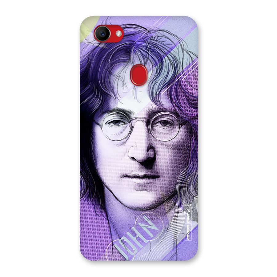 John Lennon Artwork Back Case for Oppo F7