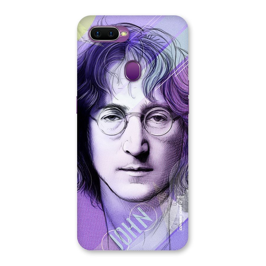 John Lennon Artwork Back Case for Oppo F9