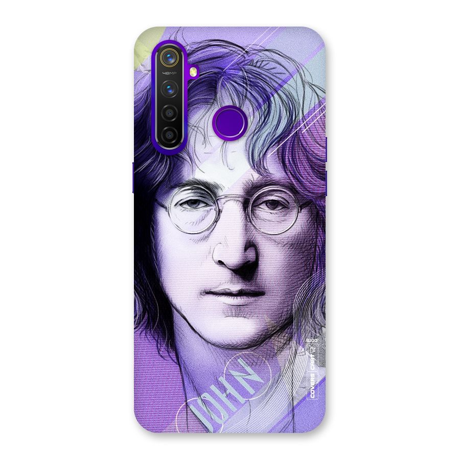 John Lennon Artwork Back Case for Realme 5 Pro