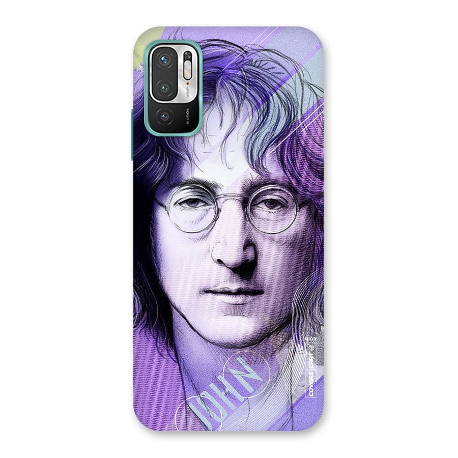 John Lennon Artwork Back Case for Redmi Note 10T 5G