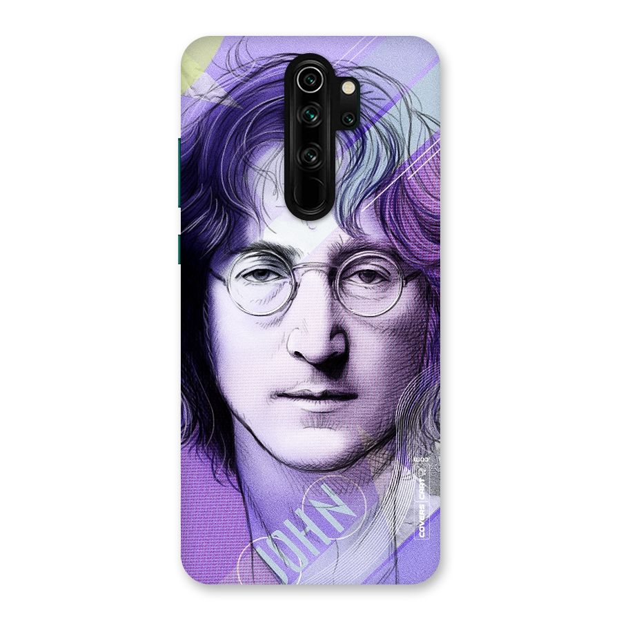 John Lennon Artwork Back Case for Redmi Note 8 Pro