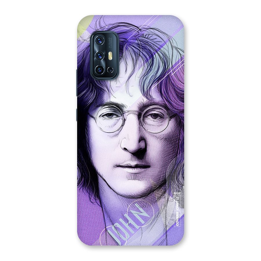 John Lennon Artwork Back Case for Vivo V17