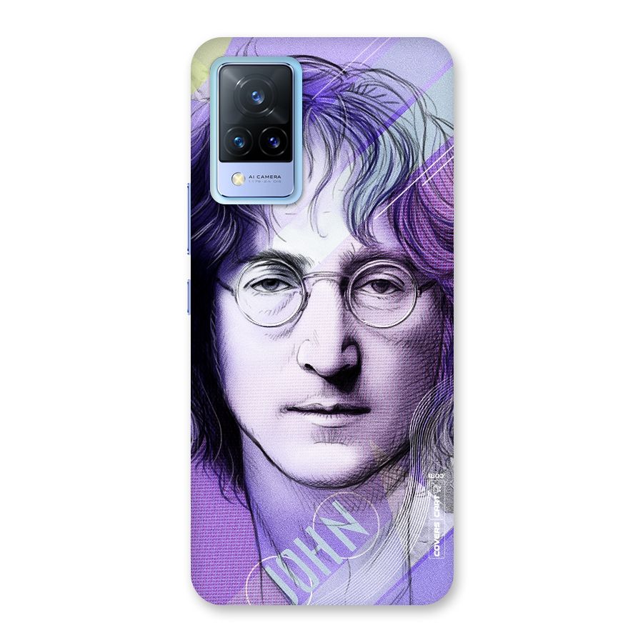 John Lennon Artwork Back Case for Vivo V21 5G
