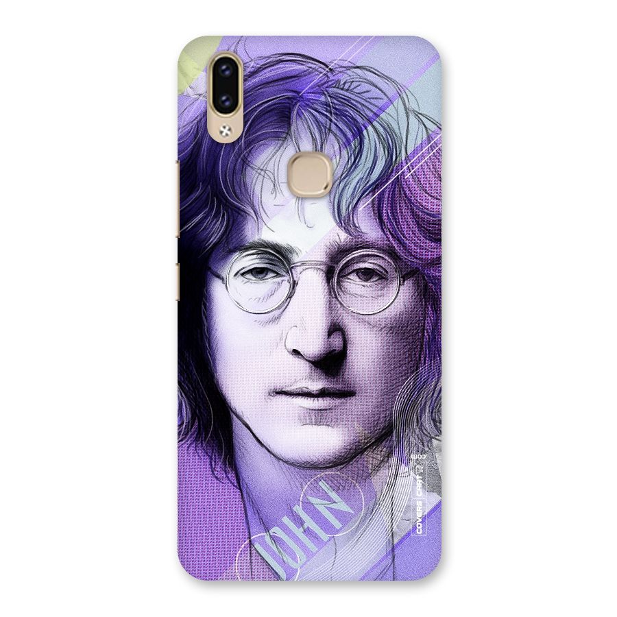 John Lennon Artwork Back Case for Vivo V9 Youth