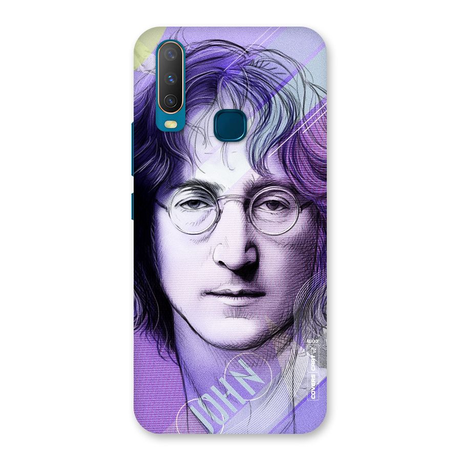 John Lennon Artwork Back Case for Vivo Y17