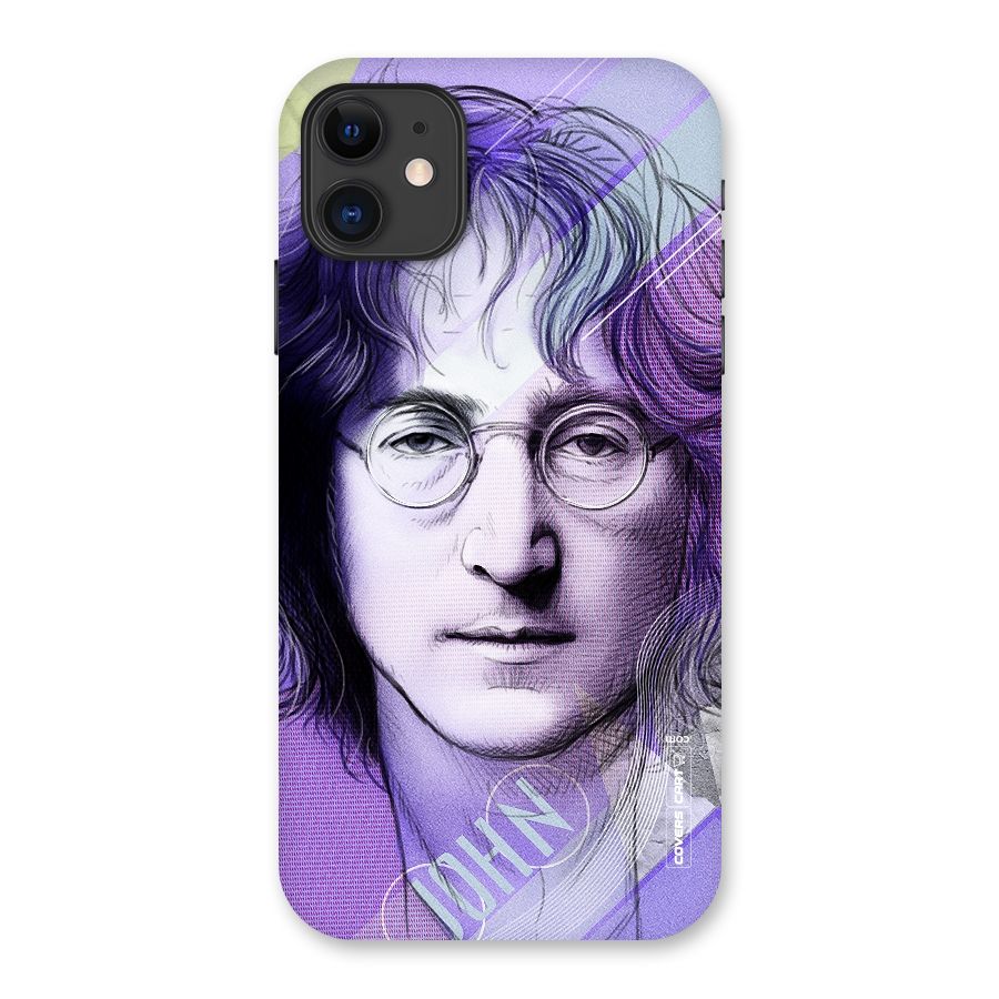 John Lennon Artwork Back Case for iPhone 11