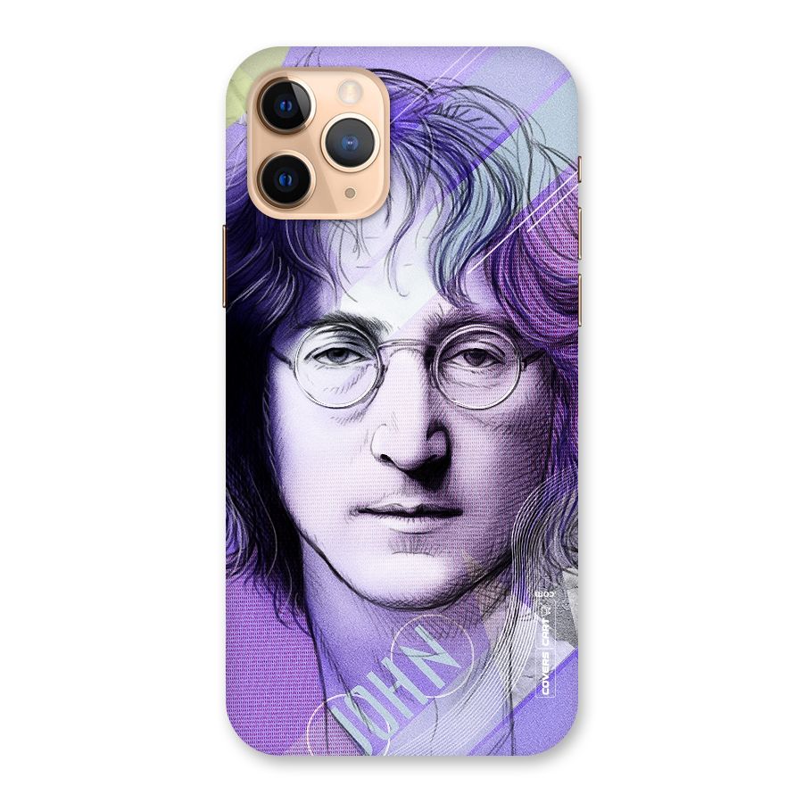 John Lennon Artwork Back Case for iPhone 11 Pro