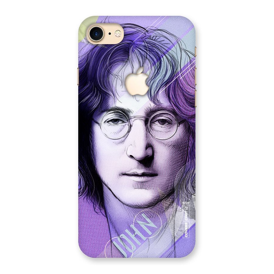 John Lennon Artwork Back Case for iPhone 7 Apple Cut